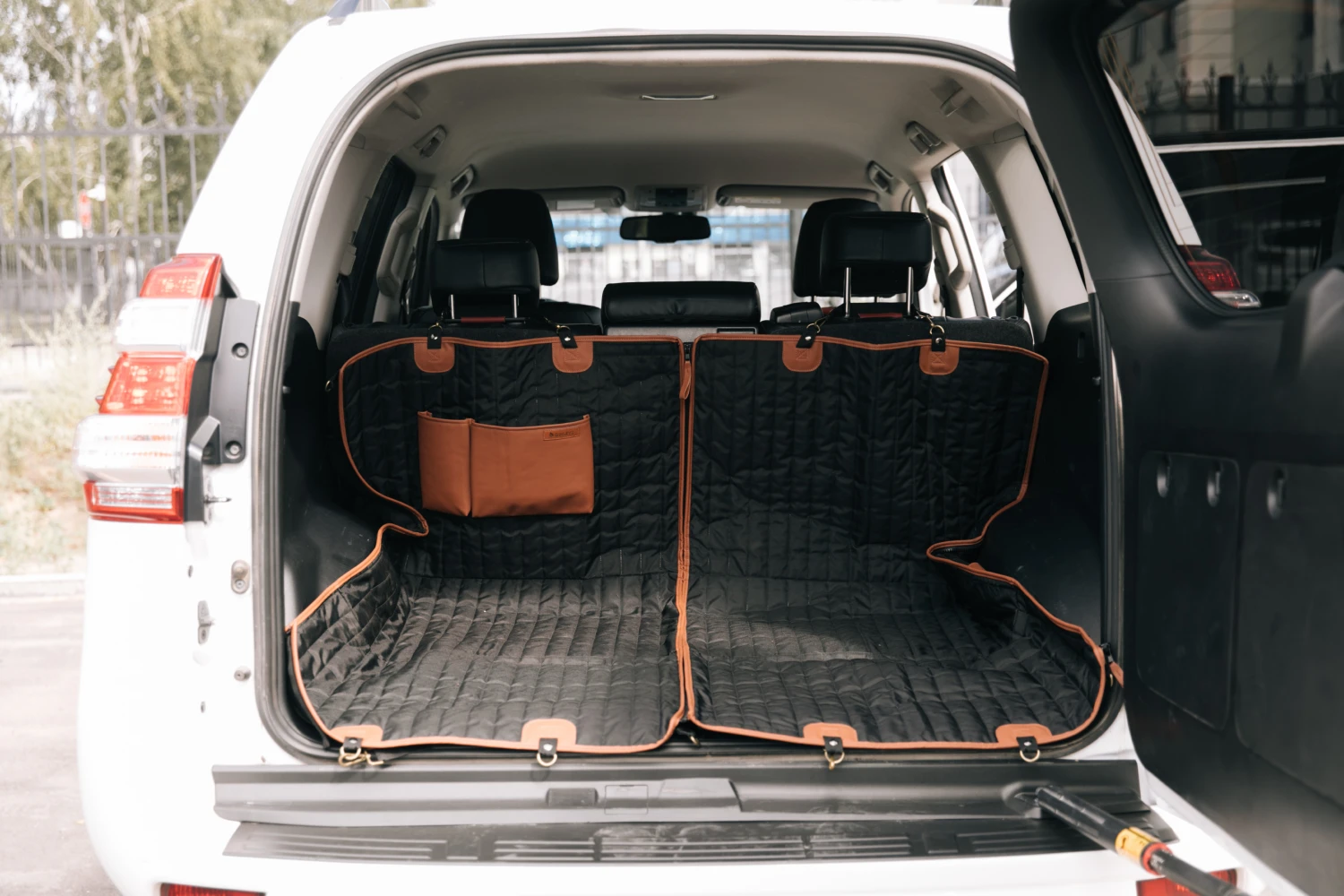 Nissan Frontier back seat cover for Bloodhounds